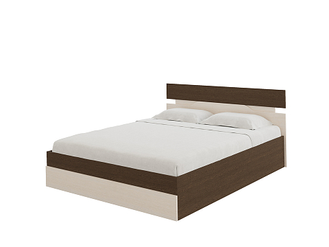 Белая кровать Milton с подъемным механизмом - Современная кровать с подъемным механизмом.