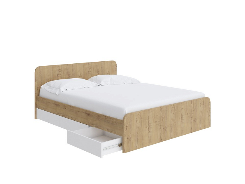 Кровать Way Plus 90x190 ЛДСП Бунратти - Кровать в современном дизайне в Эко стиле.