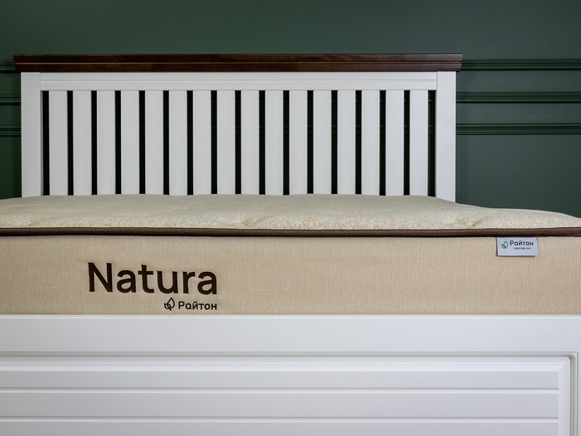 Матрас Natura Comfort F 90x190 Трикотаж Linen Natura - Двусторонний матрас с жесткой поддержкой позвоночника