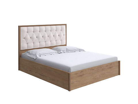 Двуспальная кровать с матрасом Vester Lite с подъемным механизмом - Современная кровать с подъемным механизмом