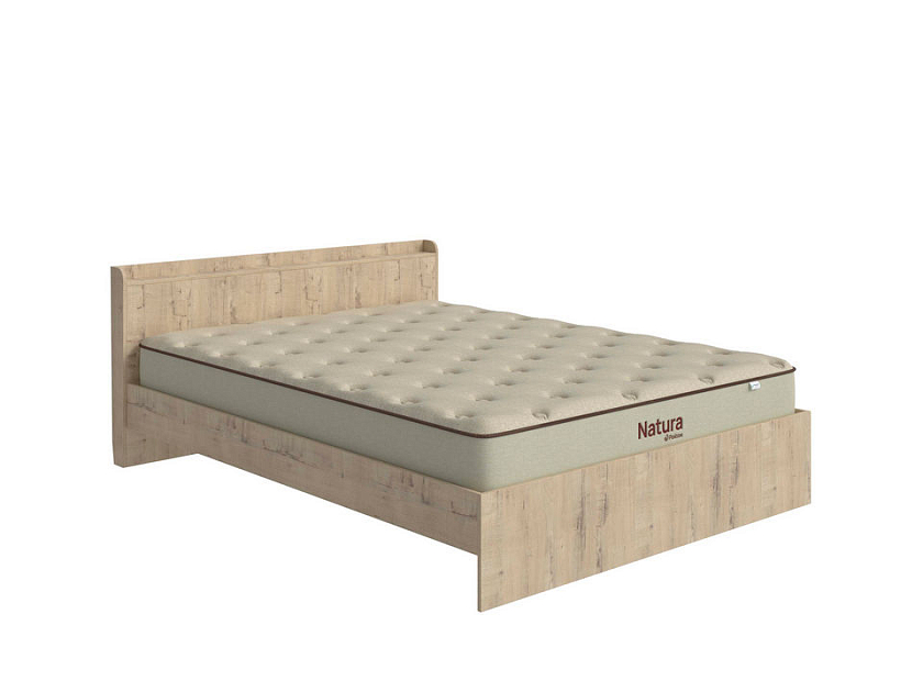 Кровать Bord 180x200 ЛДСП Бунратти - Кровать из ЛДСП в минималистичном стиле.