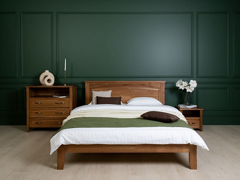 Кровать 140х200 Marselle-тахта - Деревянная кровать со встроенным основанием