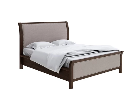 Бежевая кровать Dublin с подъемным механизмом - Уютная кровать со встроенным основанием и подъемным механизмом с мягкими элементами.